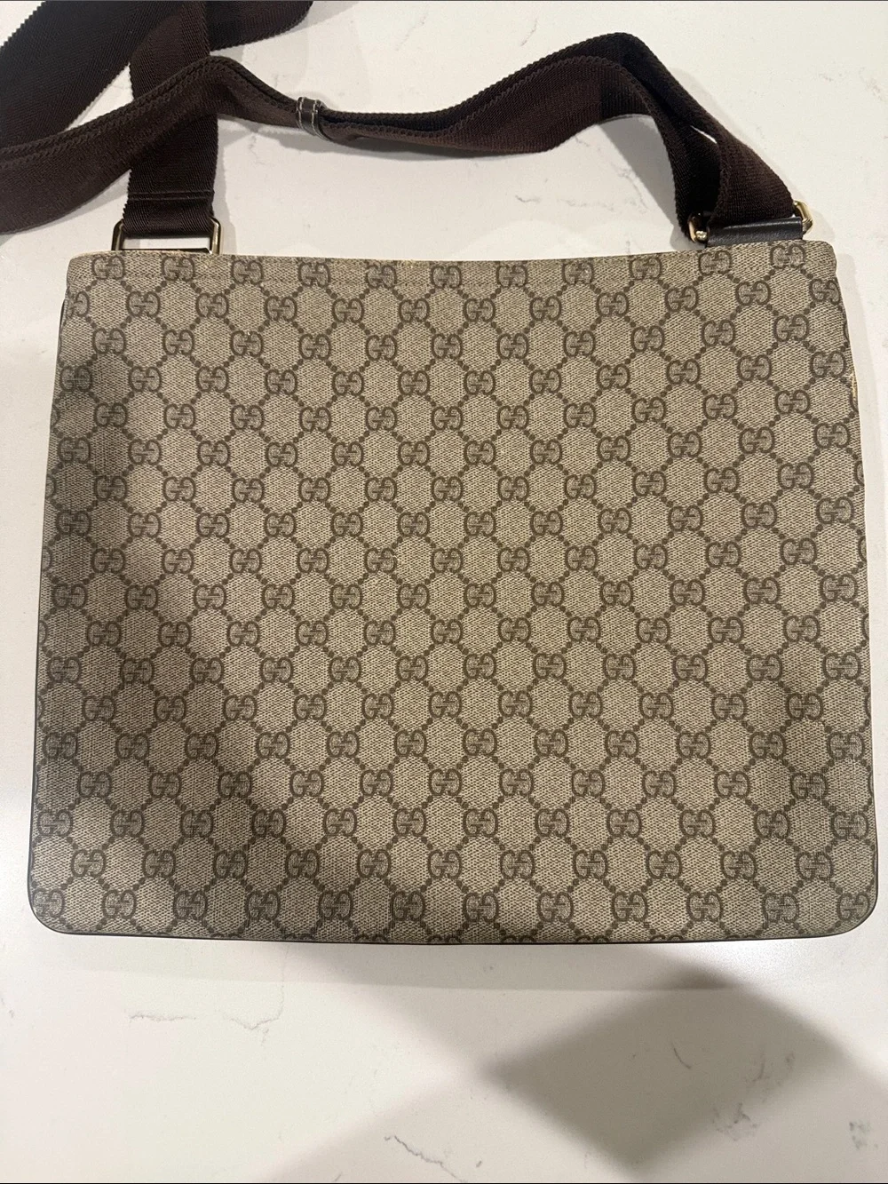 Gucci messenger crafted